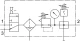Блок подготовки воздуха Festo LFR-1/2-D-MIDI-KF-A