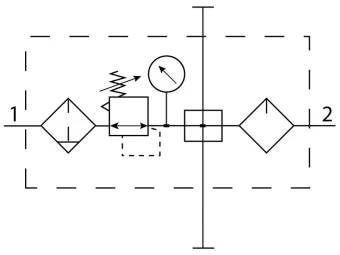 Блок подготовки воздуха Festo FRC-1/4-D-MINI-KA