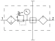 Блок подготовки воздуха Festo FRC-1/4-D-MINI-KA