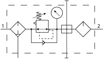 Блок подготовки воздуха Festo FRC-3/4-D-MAXI-KA
