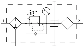 Блок подготовки воздуха Festo FRC-3/4-D-MAXI-KA-A