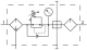 Блок подготовки воздуха Festo FRC-3/4-D-MAXI-KA-A