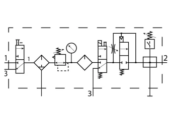 Блок подготовки воздуха Festo FRC-1/4-D-MIDI-KF
