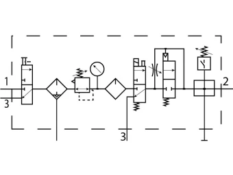 Блок подготовки воздуха Festo FRC-1/2-D-MIDI-KF-A