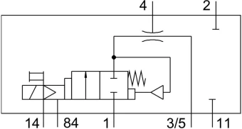 Генератор вакуума Festo CPV14-M1H-V95-1/8