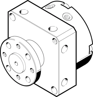 Неполноповоротный привод Festo DSM-8-90-P-FW