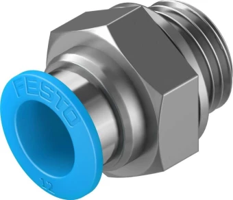 Штуцер цанговый с внешним шестигранником Festo QS-G1/2-12