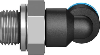 Штуцер цанговый угловой Festo QSL-G1/8-4
