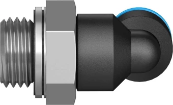 Штуцер цанговый угловой Festo QSL-G1/4-6