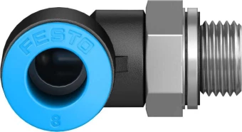 Штуцер цанговый угловой Festo QSL-G1/8-8