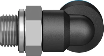 Штуцер цанговый угловой Festo QSL-G1/8-8