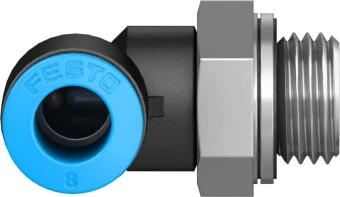 Штуцер цанговый угловой Festo QSL-G1/4-8