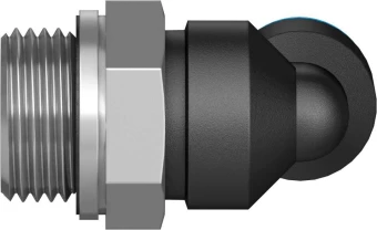 Штуцер цанговый угловой Festo QSL-G3/8-8