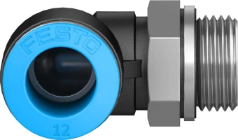 Штуцер цанговый угловой Festo QSL-G3/8-12