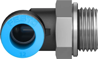 Штуцер цанговый угловой Festo QSL-G1/2-12