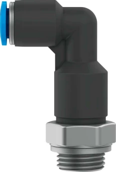Штуцер цанговый угловой удлиненный Festo QSLL-G1/8-8