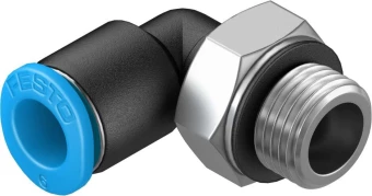 Штуцер цанговый угловой Festo QSML-G1/8-6