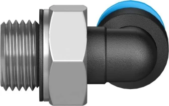 Штуцер цанговый угловой Festo QSML-G1/8-6
