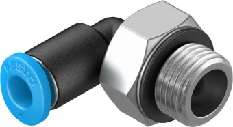Штуцер цанговый угловой Festo QSML-G1/8-4