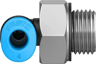 Штуцер цанговый угловой Festo QSML-G1/8-4