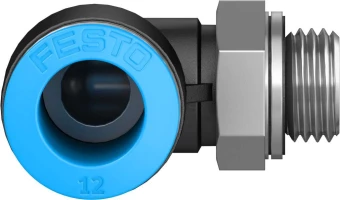 Штуцер цанговый угловой Festo QSL-G1/4-12