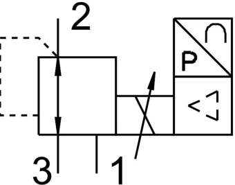Пропорциональный регулятор давления Festo MPPES-3-1/8-PU-PO-420