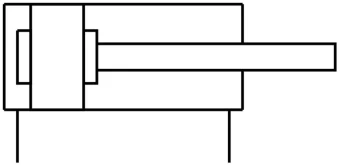Короткоходовой пневмоцилиндр Festo ADVC-4-2,5-A-P