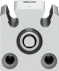 Короткоходовой пневмоцилиндр Festo AEVC-10-5-P-A