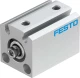 Короткоходовой пневмоцилиндр Festo ADVC-12-5-I-P-A