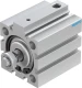 Короткоходовой пневмоцилиндр Festo AEVC-40-25-A-P-A