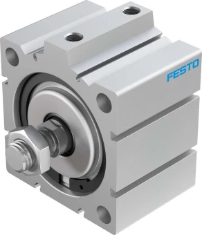 Короткоходовой пневмоцилиндр Festo ADVC-100-25-A-P-A