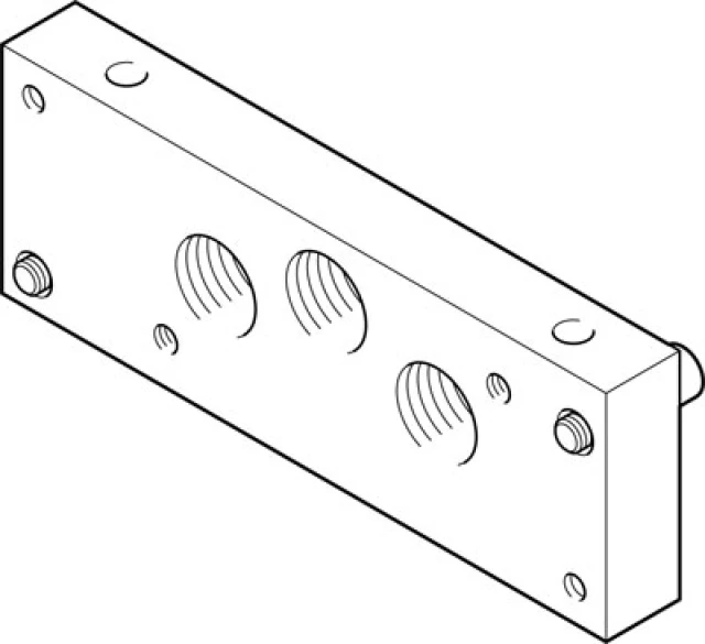 Торцевая плита Festo IEPR-04-D-3-NPT