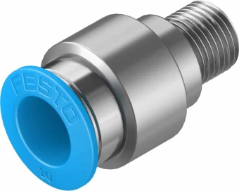 Штуцер цанговый с внешним шестигранником Festo QS-1/8-10-I