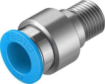 Штуцер цанговый с внешним шестигранником Festo QS-1/4-12-I