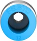 Штуцер цанговый с внешним шестигранником Festo QS-1/4-12-I