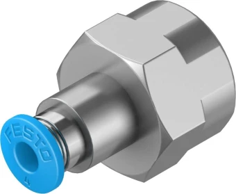 Штуцер цанговый с внутренней резьбой Festo QSF-1/4-4-B