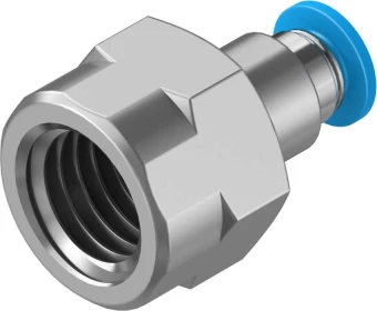 Штуцер цанговый с внутренней резьбой Festo QSF-1/4-4-B