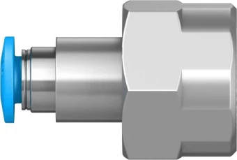 Штуцер цанговый с внутренней резьбой Festo QSF-1/4-4-B