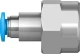 Штуцер цанговый с внутренней резьбой Festo QSF-1/4-4-B