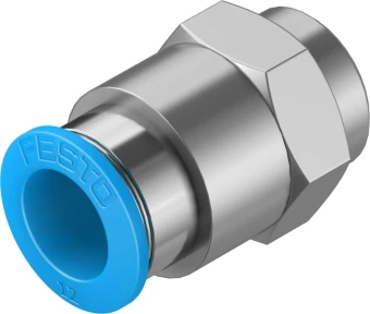 Штуцер цанговый с внутренней резьбой Festo QSF-1/4-12-B