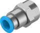 Штуцер цанговый с внутренней резьбой Festo QSF-1/2-12-B