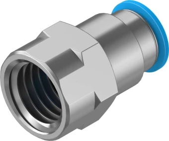 Штуцер цанговый с внутренней резьбой Festo QSF-1/2-12-B