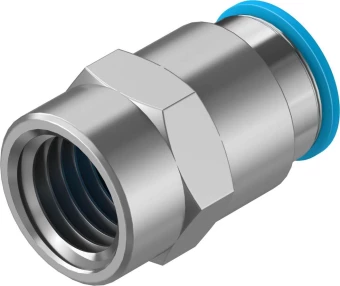 Штуцер цанговый с внутренней резьбой Festo QSF-1/2-16-B