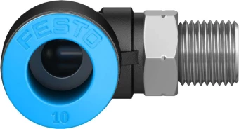 Штуцер цанговый угловой Festo QSL-1/8-10