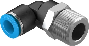Штуцер цанговый угловой Festo QSL-1/2-10