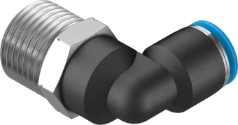 Штуцер цанговый угловой Festo QSL-1/2-10