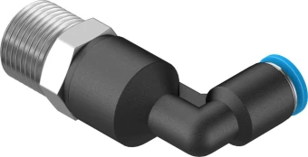 Штуцер цанговый угловой удлиненный Festo QSLL-3/8-6