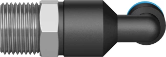 Штуцер цанговый угловой удлиненный Festo QSLL-3/8-6