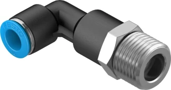 Штуцер цанговый угловой удлиненный Festo QSLL-1/2-10
