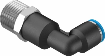 Штуцер цанговый угловой удлиненный Festo QSLL-1/2-10
